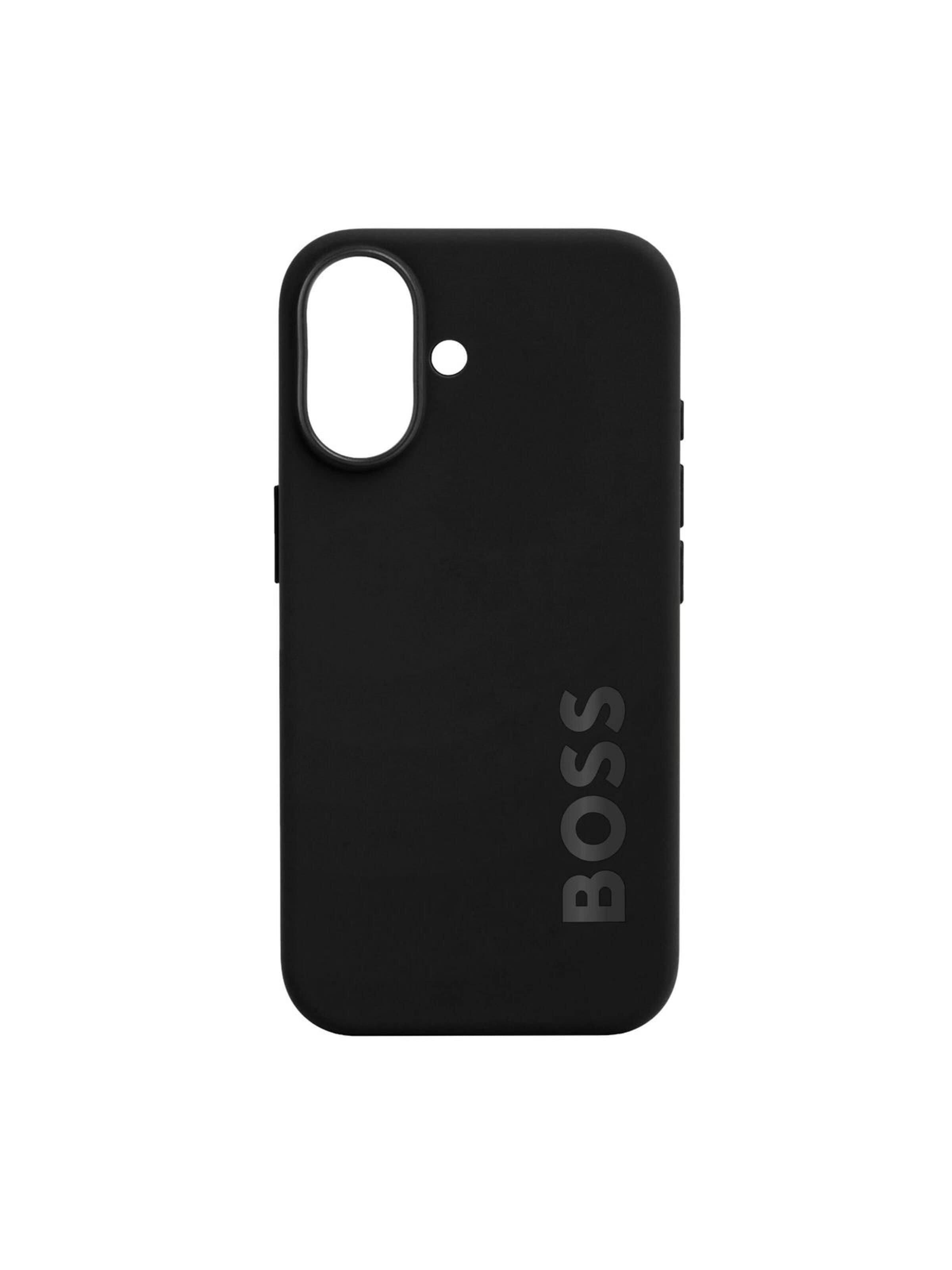 BOSS Smartphonehülle‌‌ in Schwarz: Vorderseite
