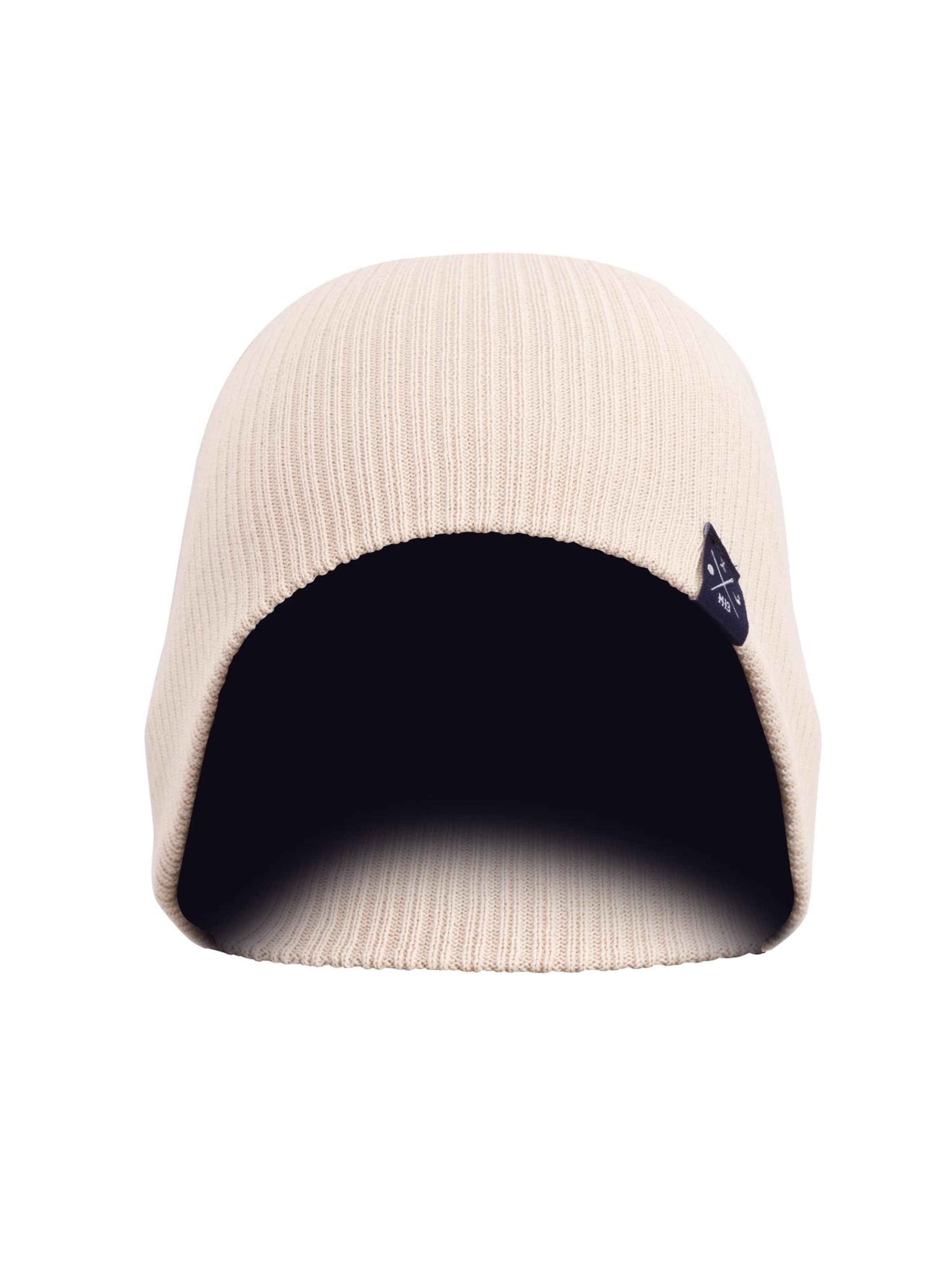 Manufaktur13 Beanie 'Double Sided' in Beige