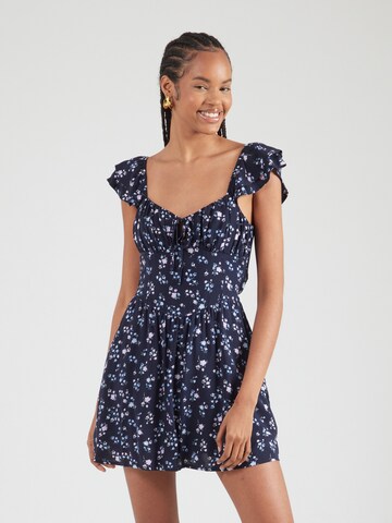 HOLLISTER Summer dress in Blue: front