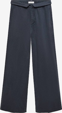 MANGO TEEN Wide leg Broek in Grijs: voorkant