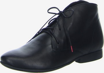 THINK! Lace-Up Ankle Boots in Black: front