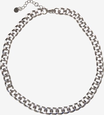 Urban Classics Halsband 'Big Saturn' i silver: framsida