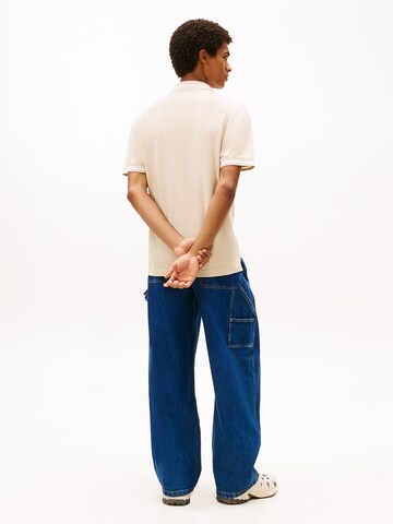 Tommy Jeans Tričko – béžová