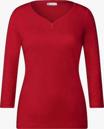 STREET ONE Shirt in Red: front