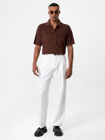 Antioch Regular fit Button Up Shirt in Brown