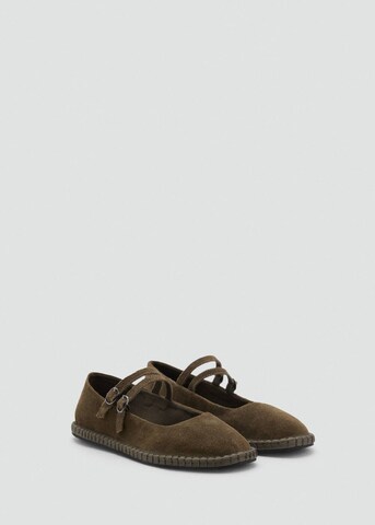 MANGO KIDS Ballet Flats in Green
