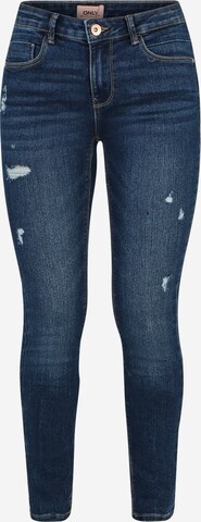 Only Tall Skinny Jeans 'DAISY' in Blauw: voorkant