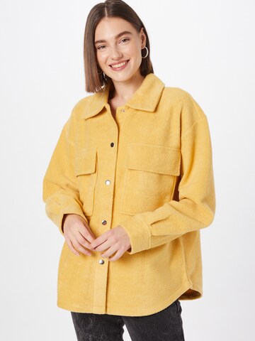 Gina Tricot Between-Season Jacket 'Maj' in Yellow: front