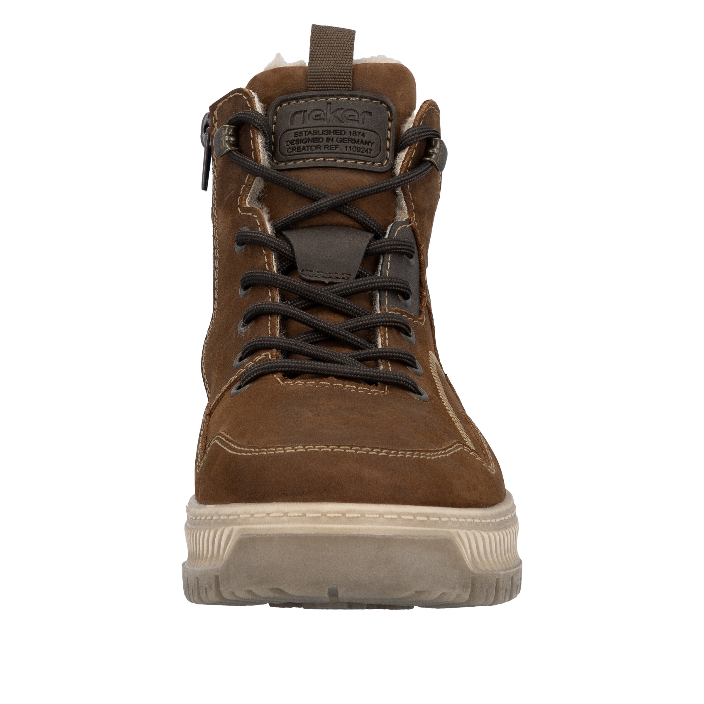 Bottes à lacets '38554' Rieker en marron