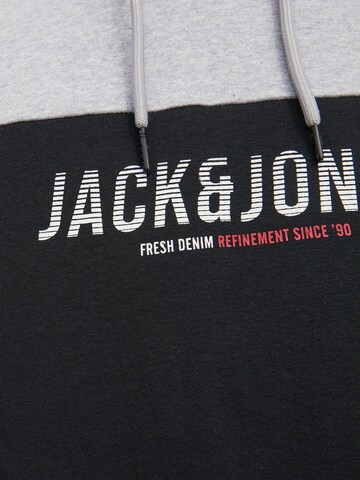 Bluză de molton 'Dan' de la JACK & JONES pe negru