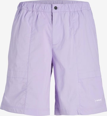 JACK & JONES Loose fit Pants 'Water' in Purple: front