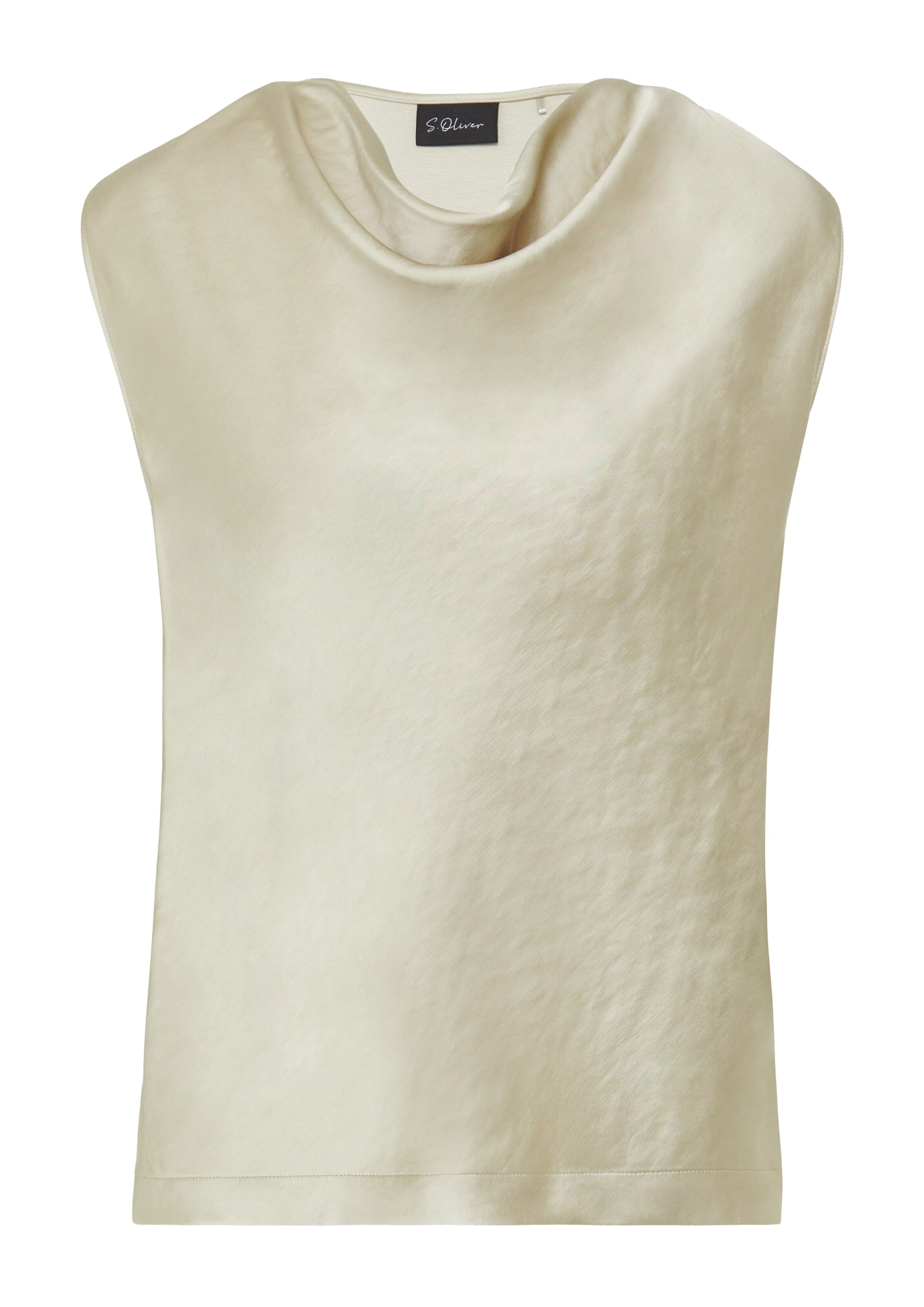 s.Oliver BLACK LABEL Bluse in Beige: Vorderseite