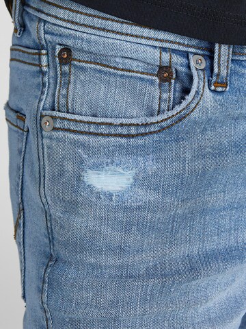 Coupe slim Jean 'Glenn' Jack & Jones Junior en bleu