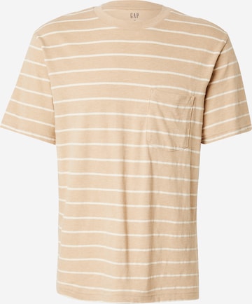 GAP Tričko - Hnedá: predná strana