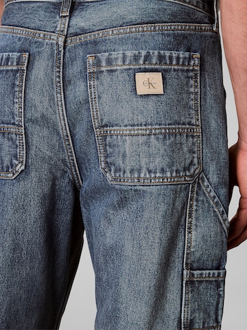 Calvin Klein Jeans Loosefit Jeans in Blau