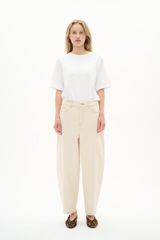 InWear Loosefit Jeans 'Doris' in Beige: voorkant