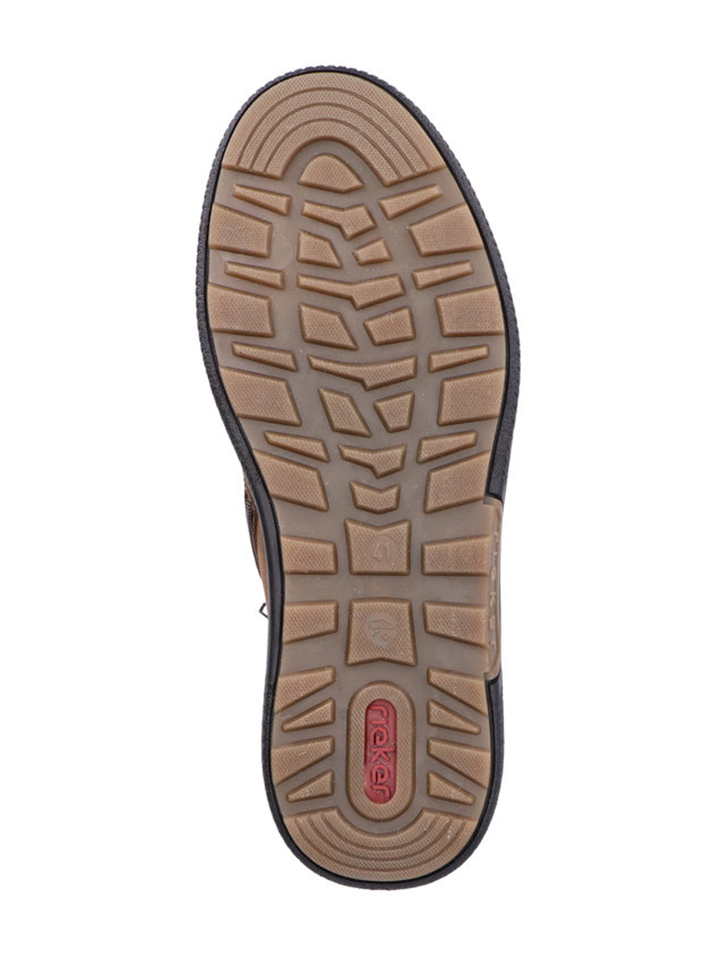 Bottines à lacets Rieker en marron