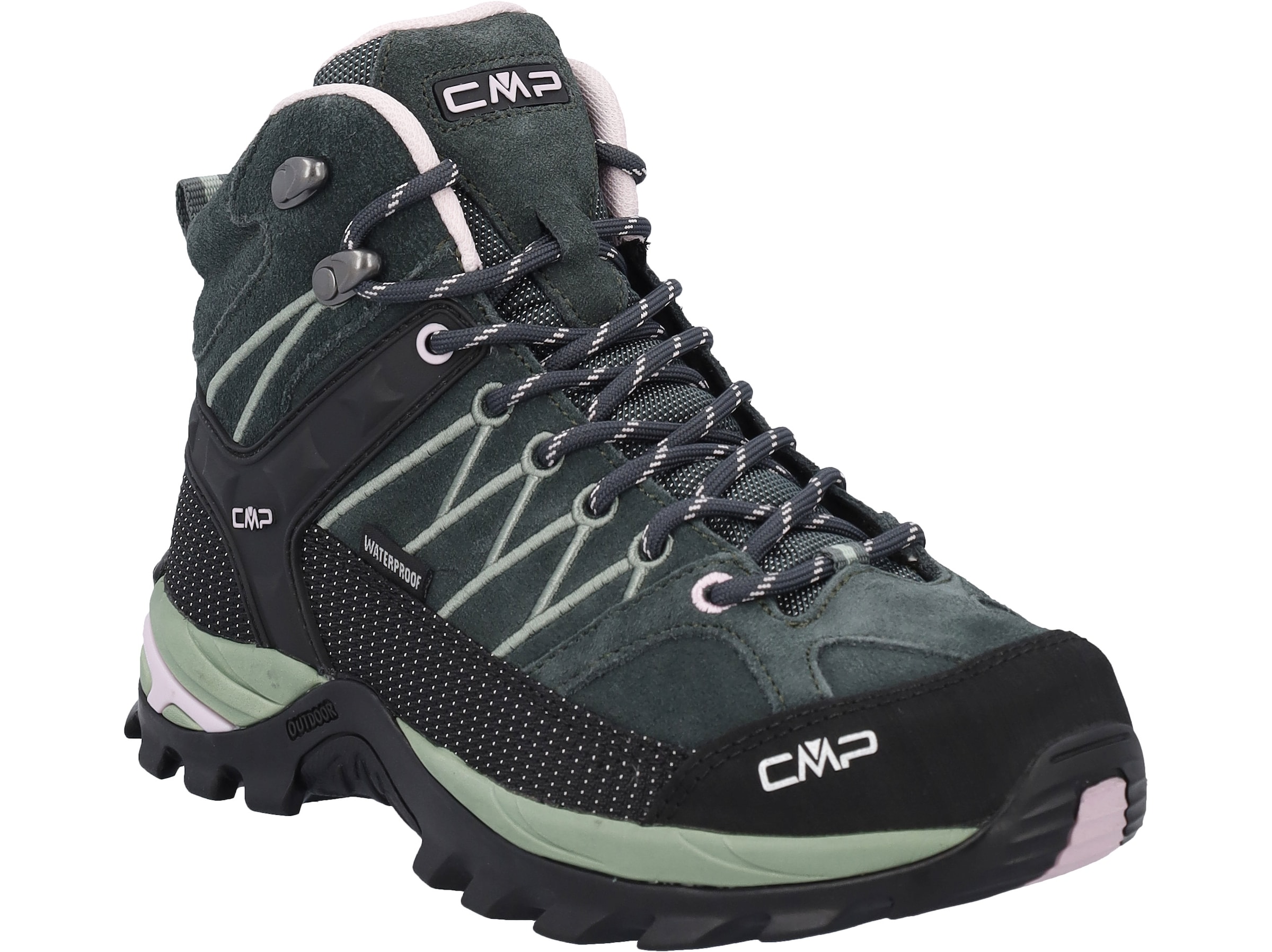 CMP Boots 'Rigel' in Grün: Vorderseite