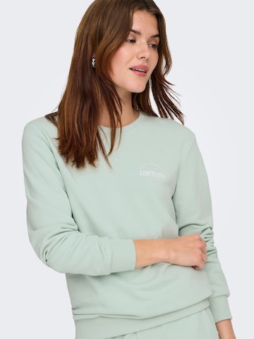 ONLY PLAY Sweatshirt 'ONPCava' in Green