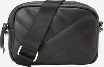 TOM TAILOR Crossbody Bag 'Yana' in Black: front