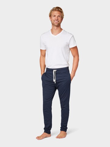 Pantalon de pyjama TOM TAILOR en bleu