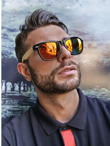 VEYREY Sonnenbrille 'Nerd'‌‌‌‌‌‌‌ in Gelb