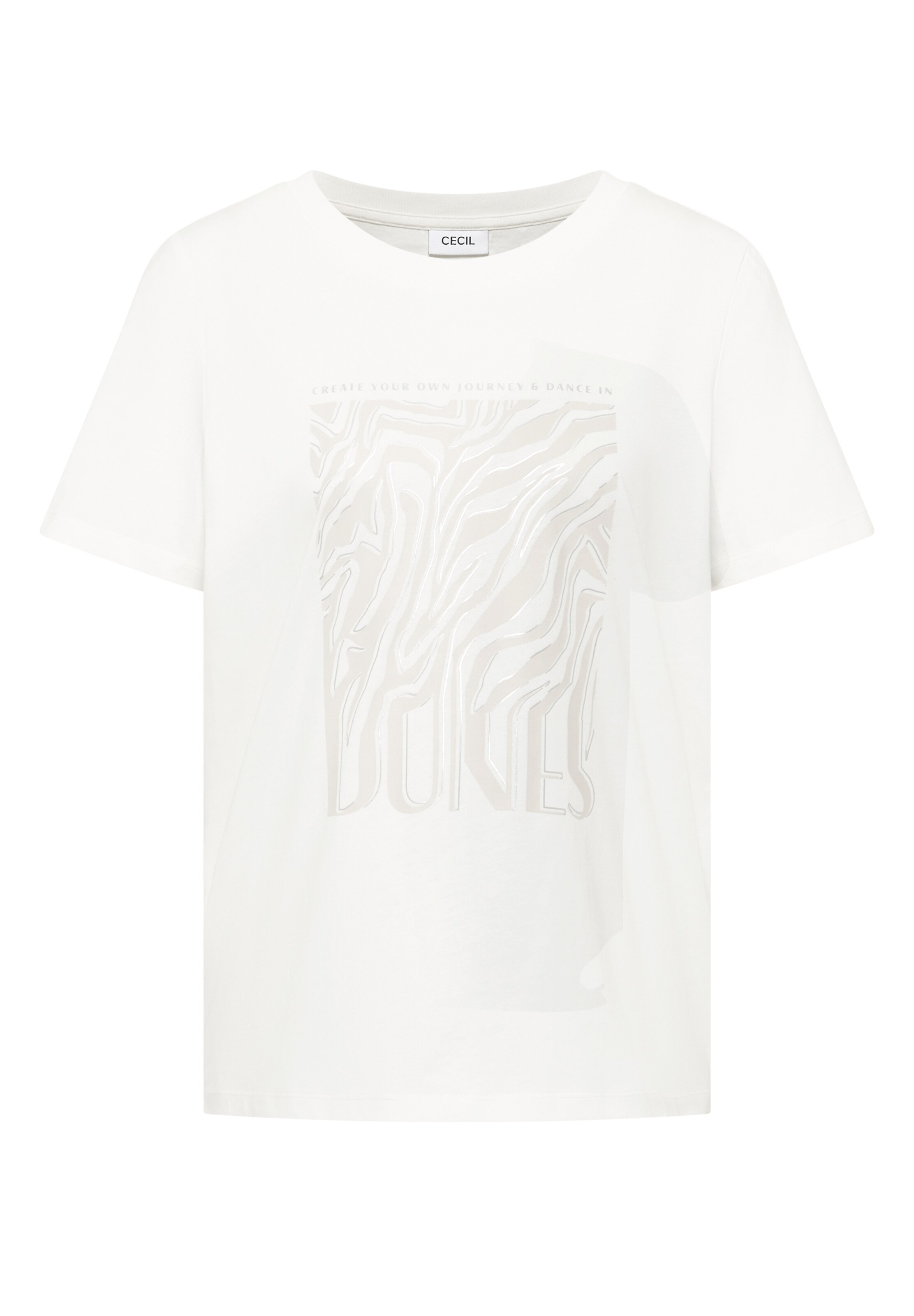 CECIL Shirt in Weiß: Vorderseite