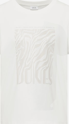 CECIL Shirt in Weiß: Vorderseite