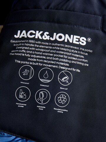 JACK & JONES Overgangsparka 'JJEKEEN' i blå