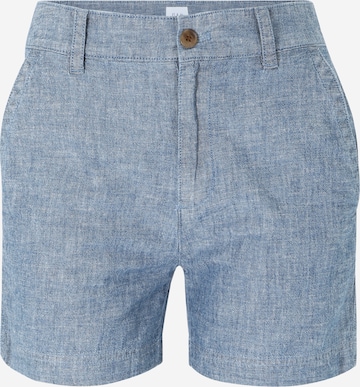 Gap Petite Regular Broek in Blauw: voorkant