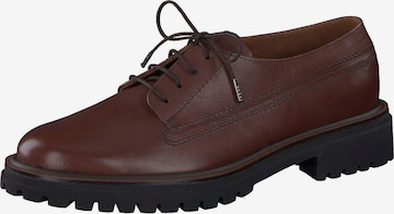 Paul Green Athletic Lace-Up Shoes in Brown: front