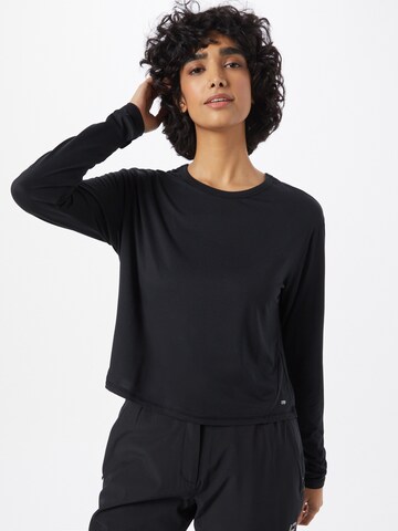 Marika Sportshirt in Schwarz: Vorderseite