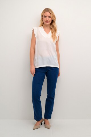 Kaffe - Blusa 'Dahlia' en blanco