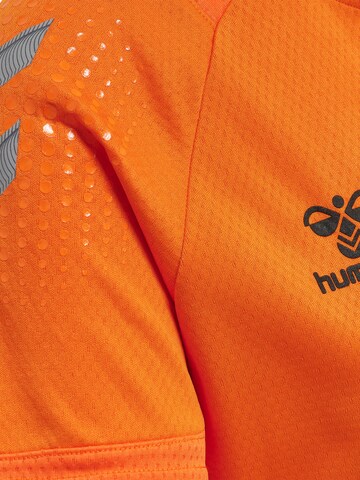 Maglia funzionale di Hummel in arancione