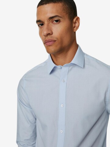 Marks & Spencer Regular fit Zakelijk overhemd in Blauw: voorkant