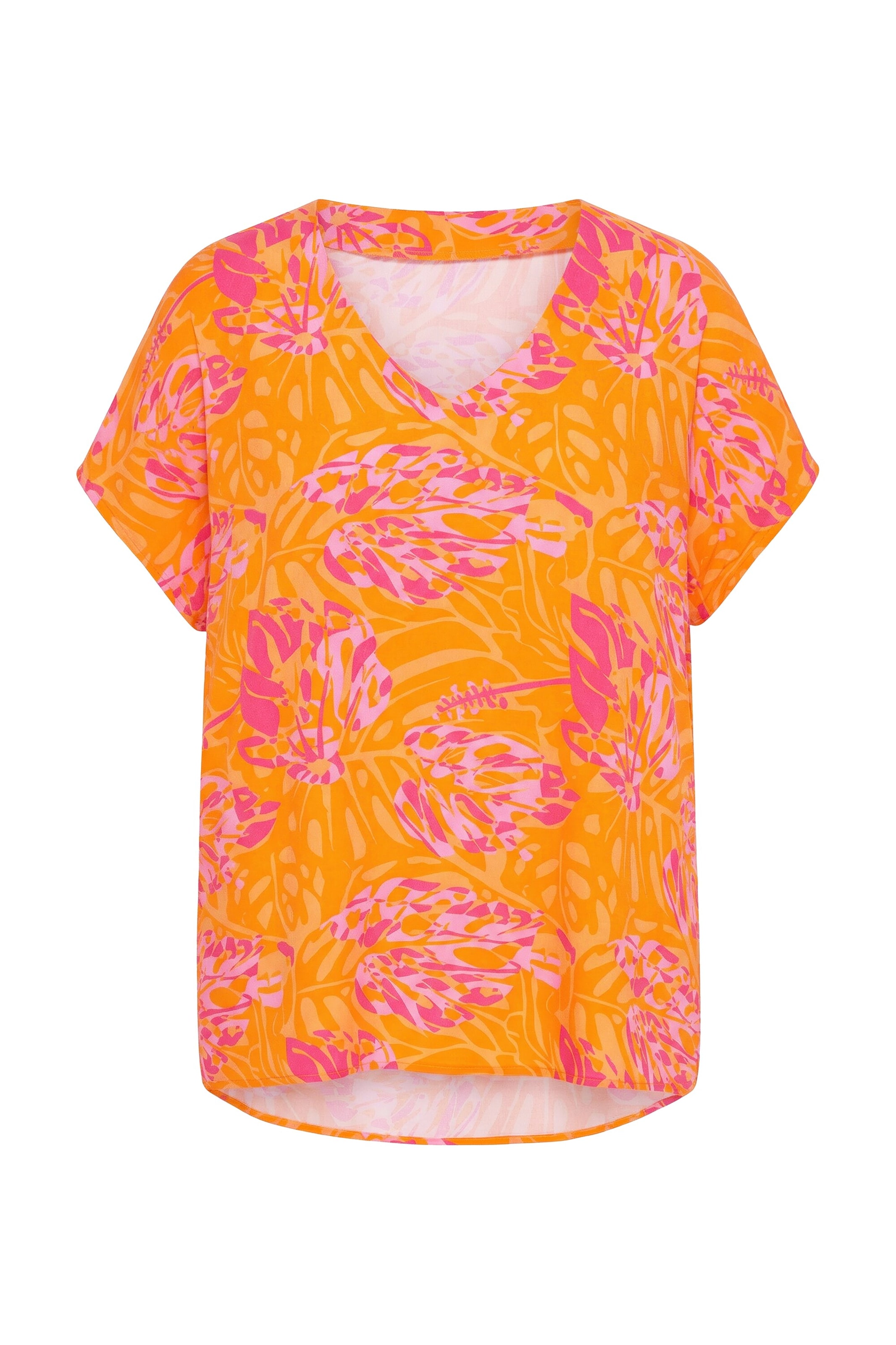 Studio Untold Bluse in Orange: Vorderseite