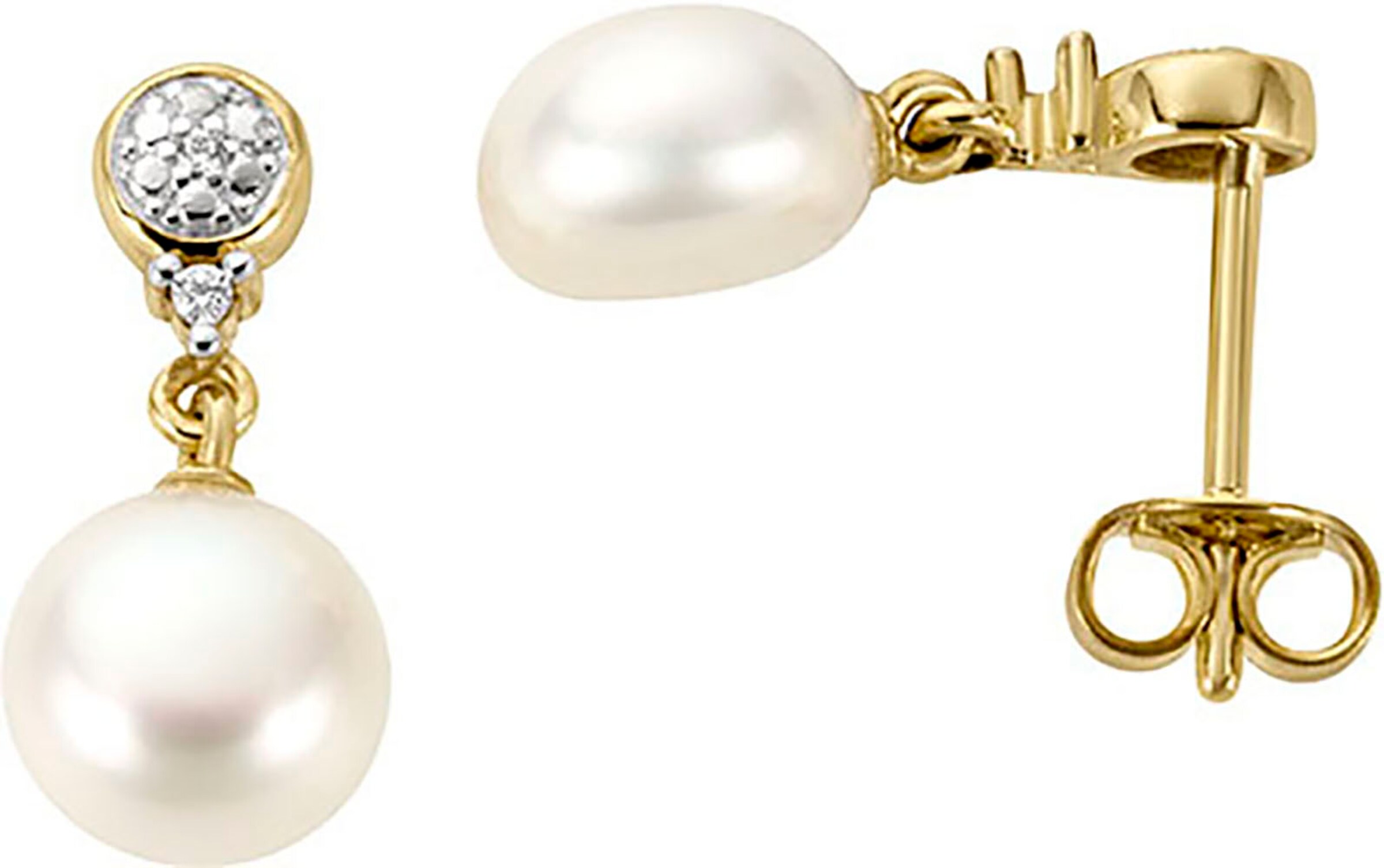 FIRETTI Earrings in Gold: front