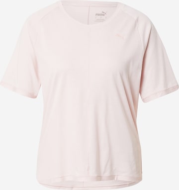 PUMA - Camisa funcionais 'TriBlend' em rosa: frente