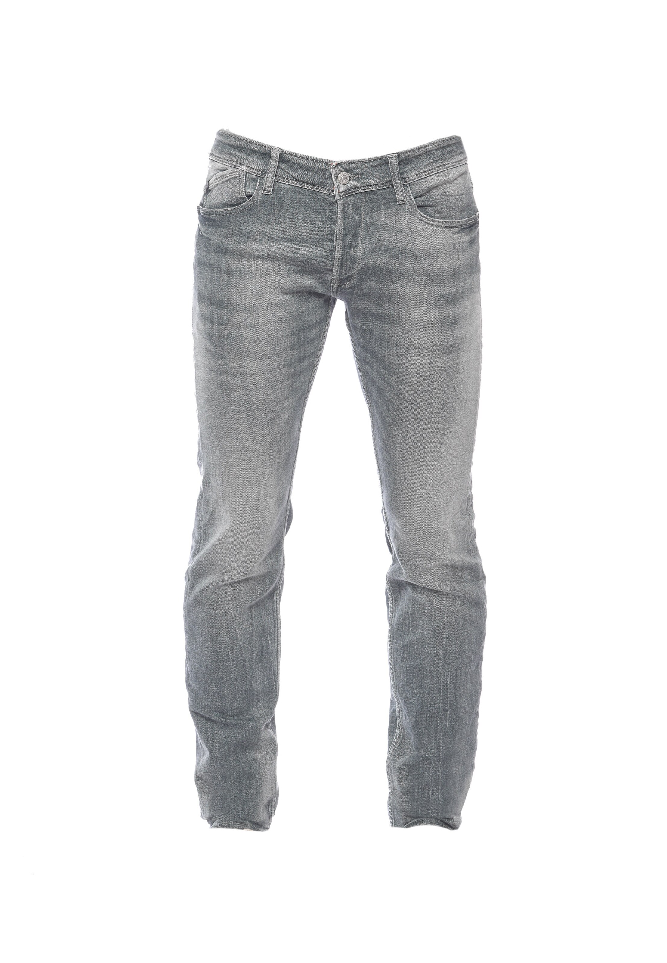 Le Temps Des Cerises Regular Jeans in Grau: Vorderseite