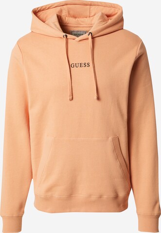 GUESS Sweatshirt 'ROY' in Orange: front