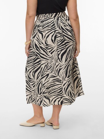 Vero Moda Curve - Falda 'JOSIE' en beige
