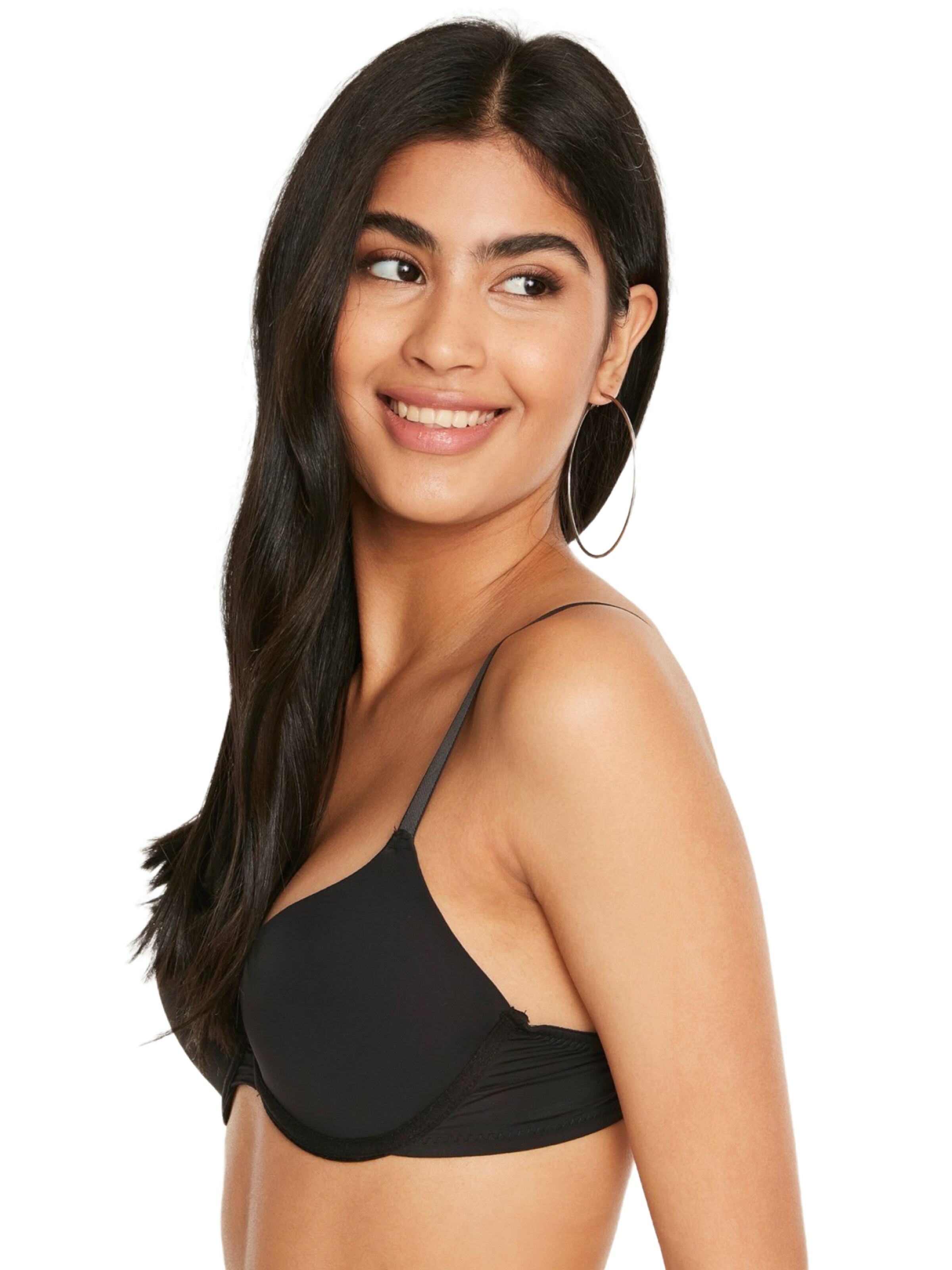 C&City T-shirt Bra in Black