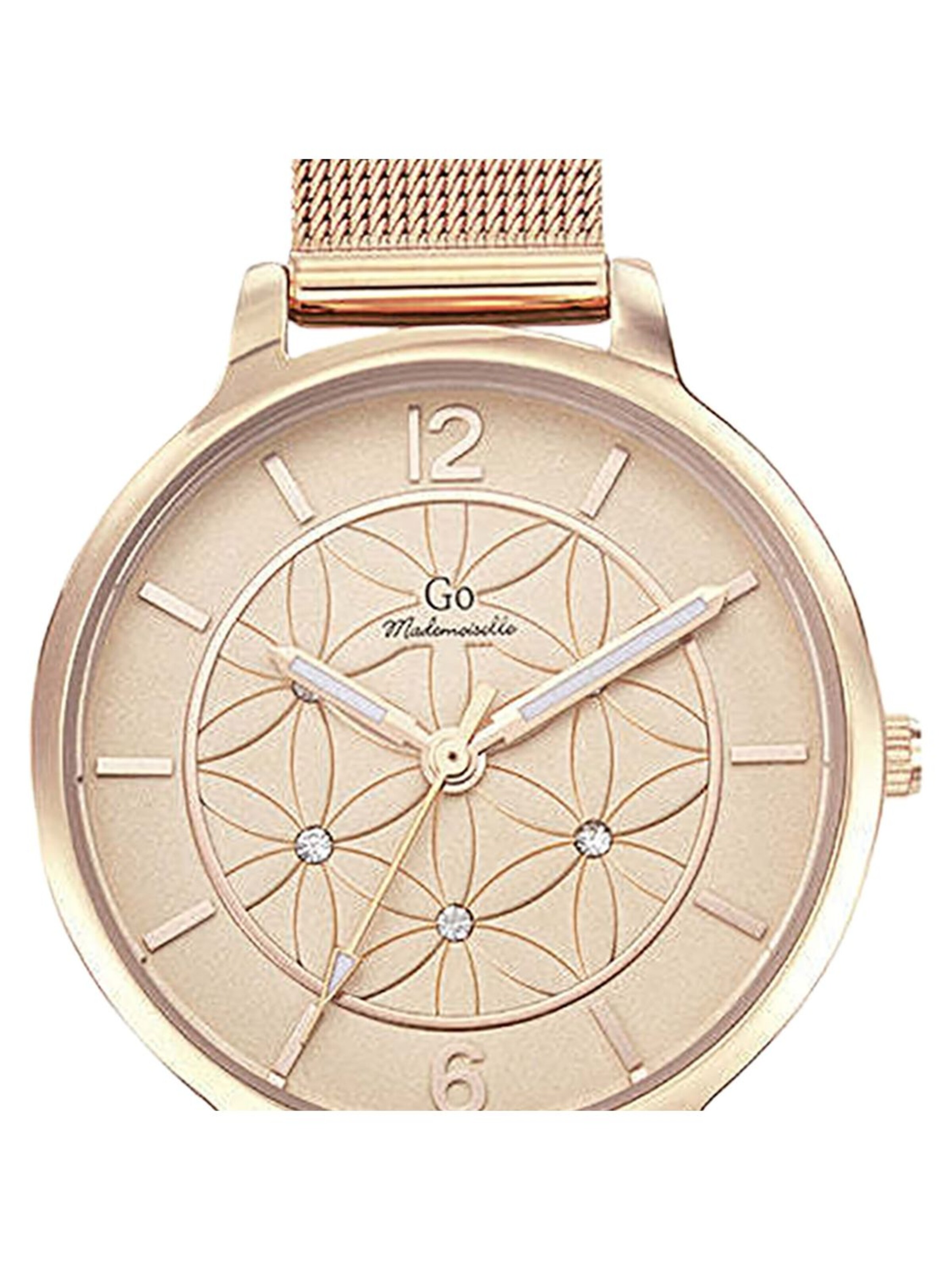 Montre à affichage analogique GO GirlOnly en or
