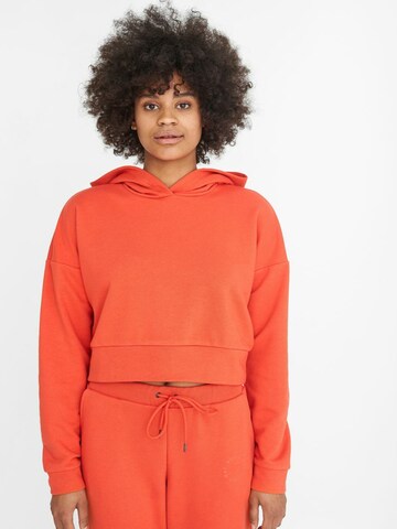 Noisy may Hoodie in Rot: predná strana