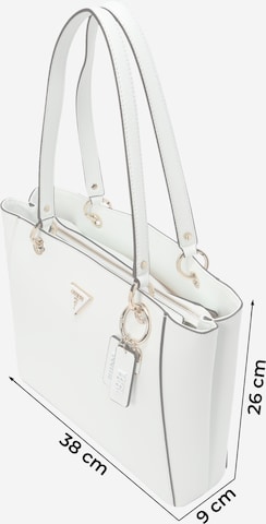 GUESS Shopper táska 'Noelle' - fehér