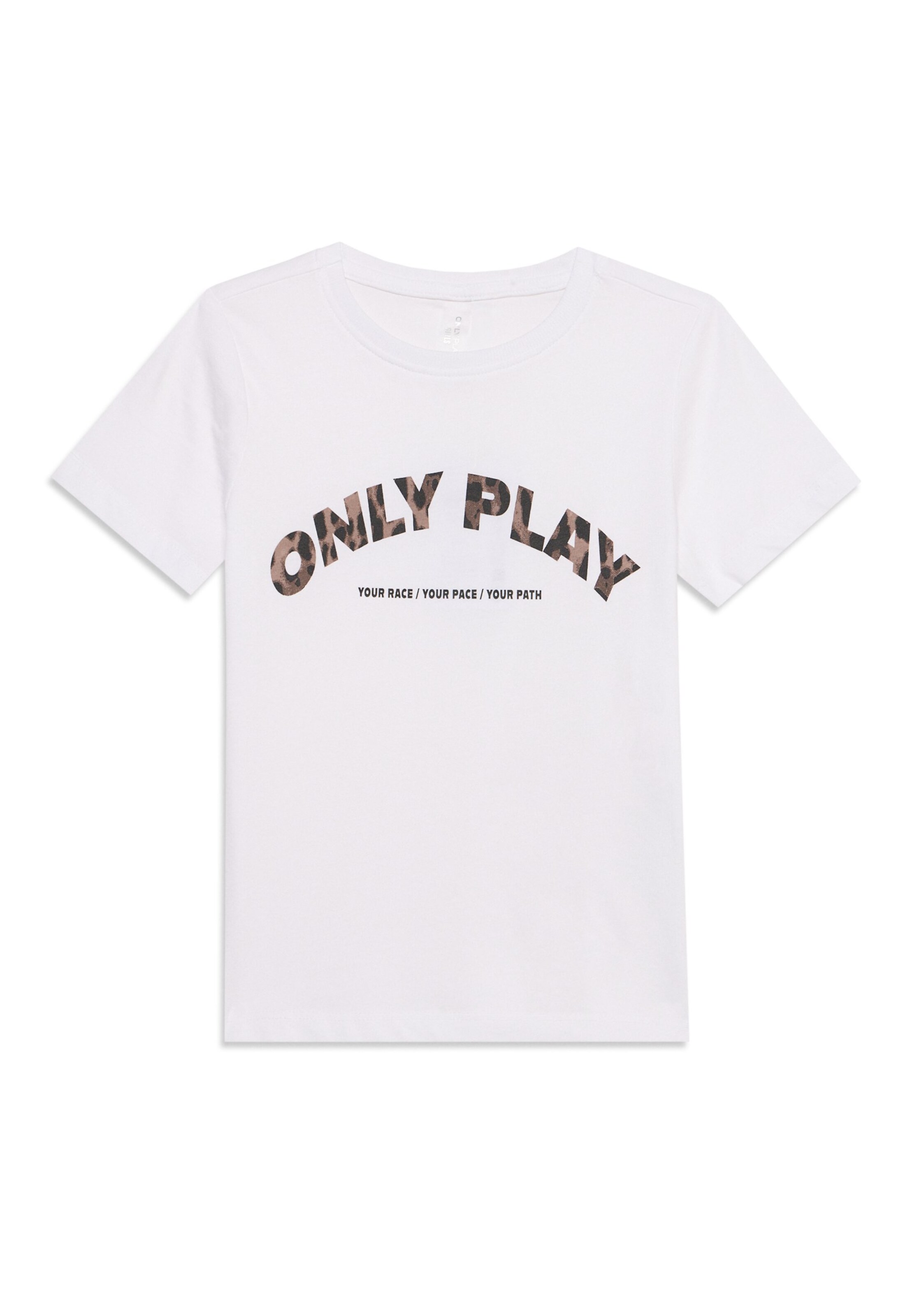 Maglietta 'ONPMELEO' di Only Play Girls in bianco: frontale