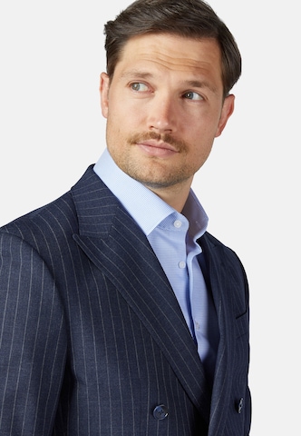 HECHTER PARIS Regular fit Business-colbert 'Modern Fit' in Blauw