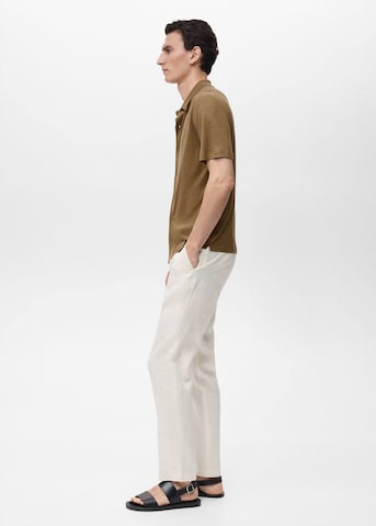 MANGO MAN Regular fit Button Up Shirt 'Ricard' in Green