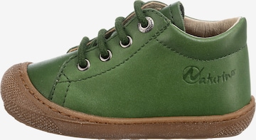 NATURINO First-Step Shoes 'Cocoon' in Green