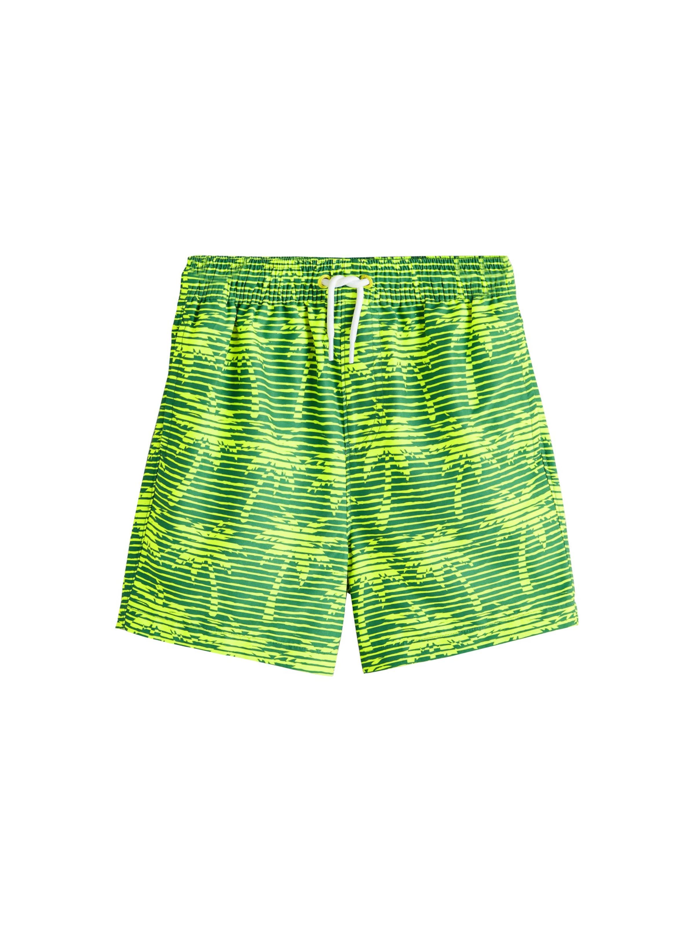 Shorts de bain Next en jaune : devant